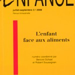 A la une - L'enfant face aux aliments