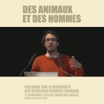 Intervention Michael Bruckert colloque Ocha "Des animaux et des hommes"